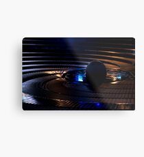 Hard Ripples Metal Print
