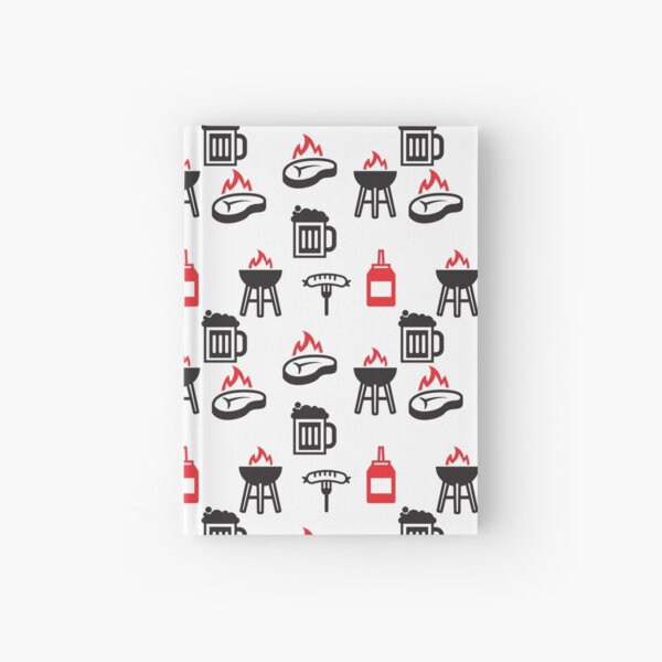 Outdoor Barbecue Cooking Hardcover Journal