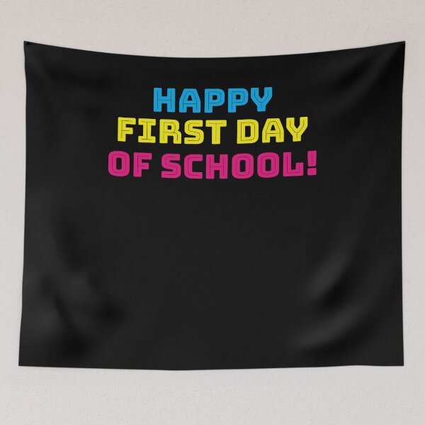 Item preview, Happy First Day Of School Student Teacher designed and sold by Kieran Abbott.