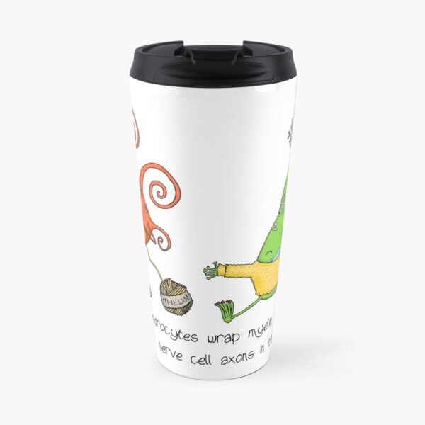 Oligodendrocytes myelinate! Travel Mug