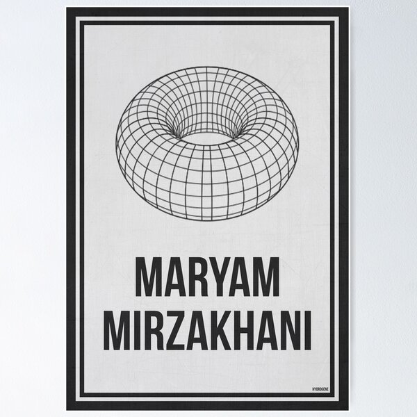 MARYAM MIRZAKHANI - Women In Science Poster