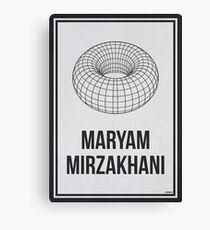 MARYAM MIRZAKHANI - Women In Science Canvas Print