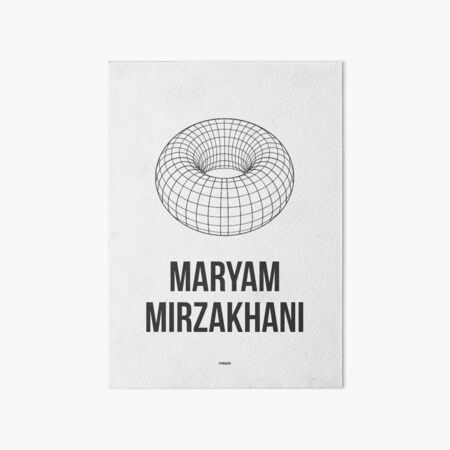 Artikel-Vorschau von MARYAM MIRZAKHANI - Frauen in der Wissenschaft, designt und verkauft von Hydrogene.