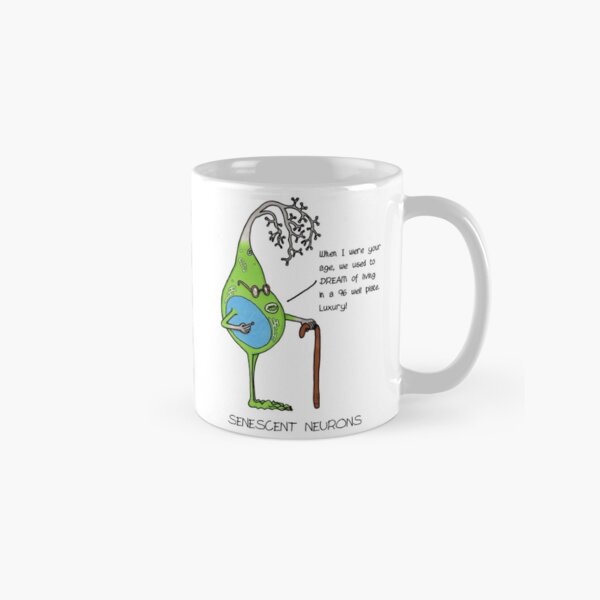 Item preview, Cell Culture Problems: Senescent Neurons designed and sold by Cartoon Neuron by Immy Smith.
