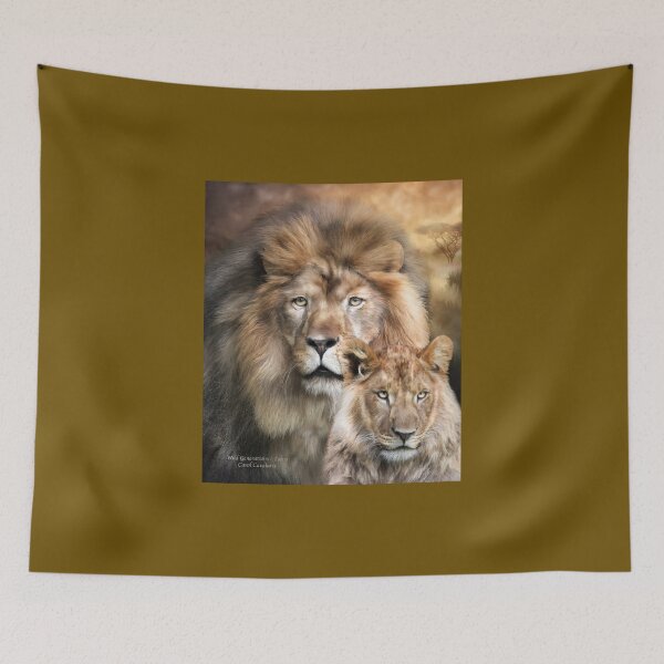 Item preview, Wild Generations - Lions designed and sold by Carol  Cavalaris.