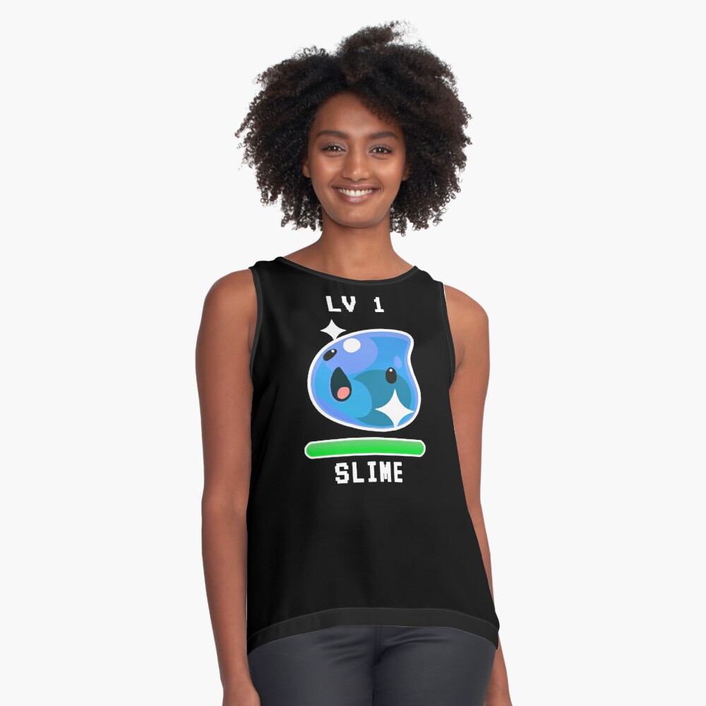 Lv 1 Slime - Blue Slime with Health Bar, Weak Slime Essential T