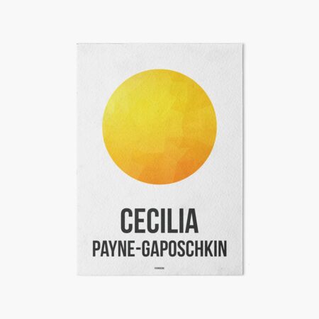 Artikel-Vorschau von CECILIA PAYNE-GAPOSCHKIN - Frauen in der Wissenschaft, designt und verkauft von Hydrogene.