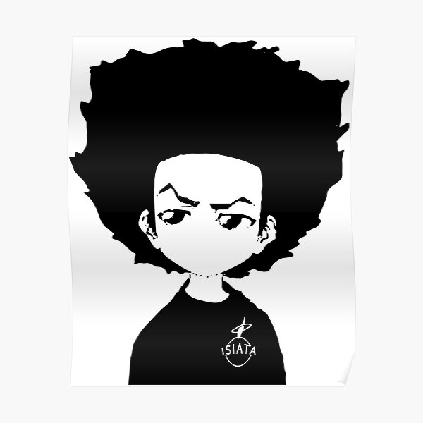 The Boondocks Huey Poster.