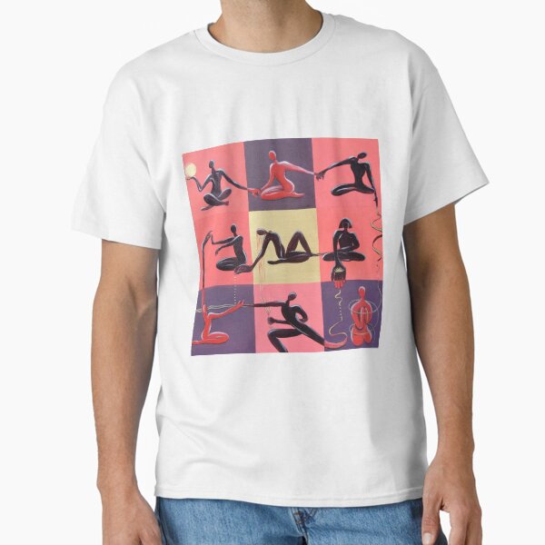 Yoga Positions Classic T-Shirt