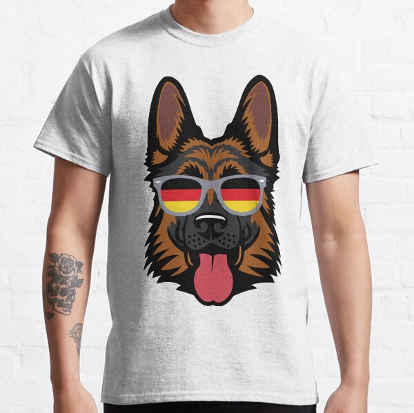 German Shepherd Cool German Patriot Classic T-Shirt
