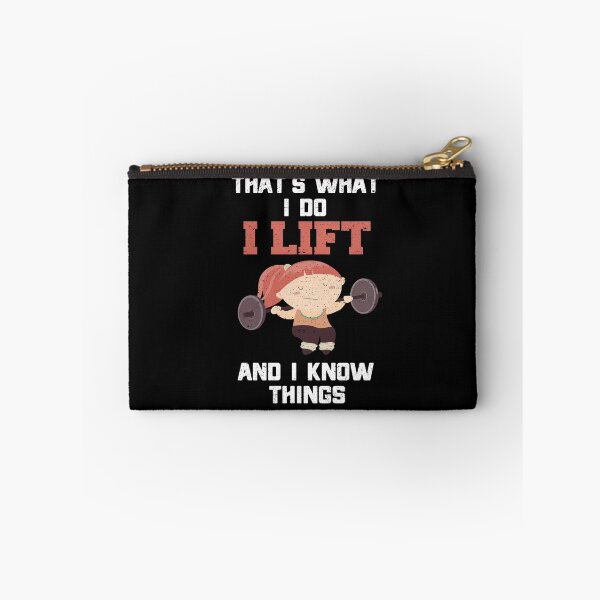 Item preview, I Lift And I Know Things Weighlifting Gym designed and sold by Kieran Abbott.