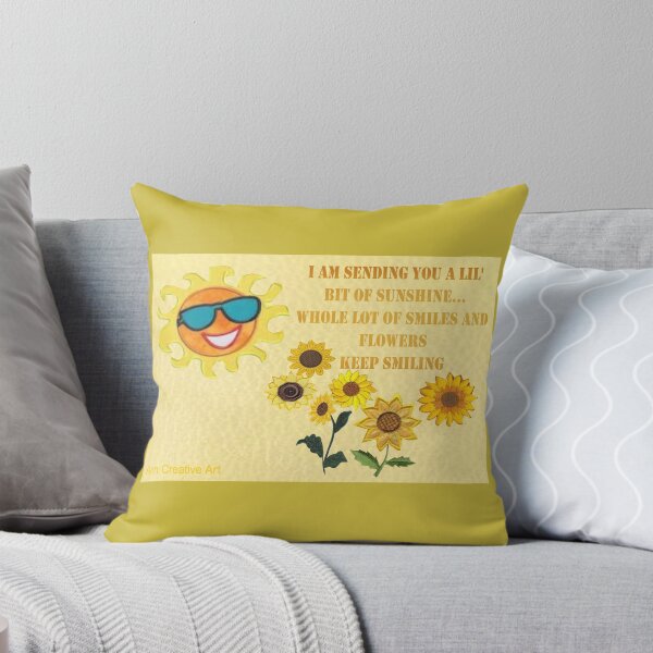 Item preview, Sending you sunshine, Smiles and Flowers designed and sold by Ann12art.