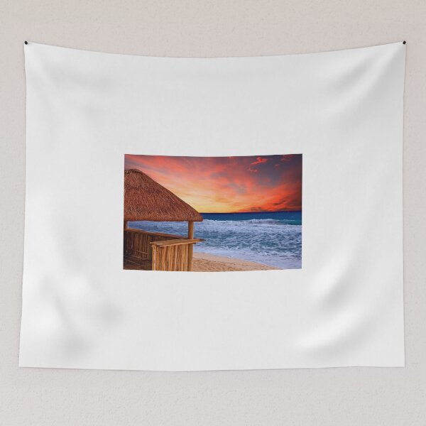 Item preview, Beach Hut and Stormy Sea designed and sold by dbvirago.