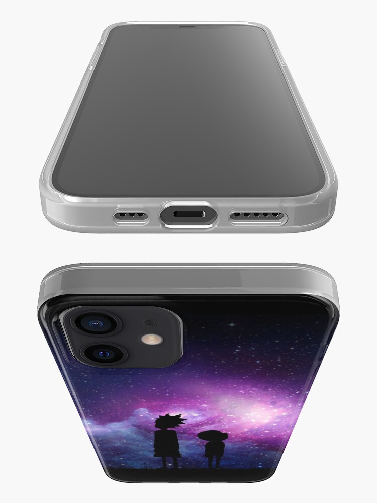 Alternate view of Minimalist Rick and Morty Space Design iPhone Case & Cover