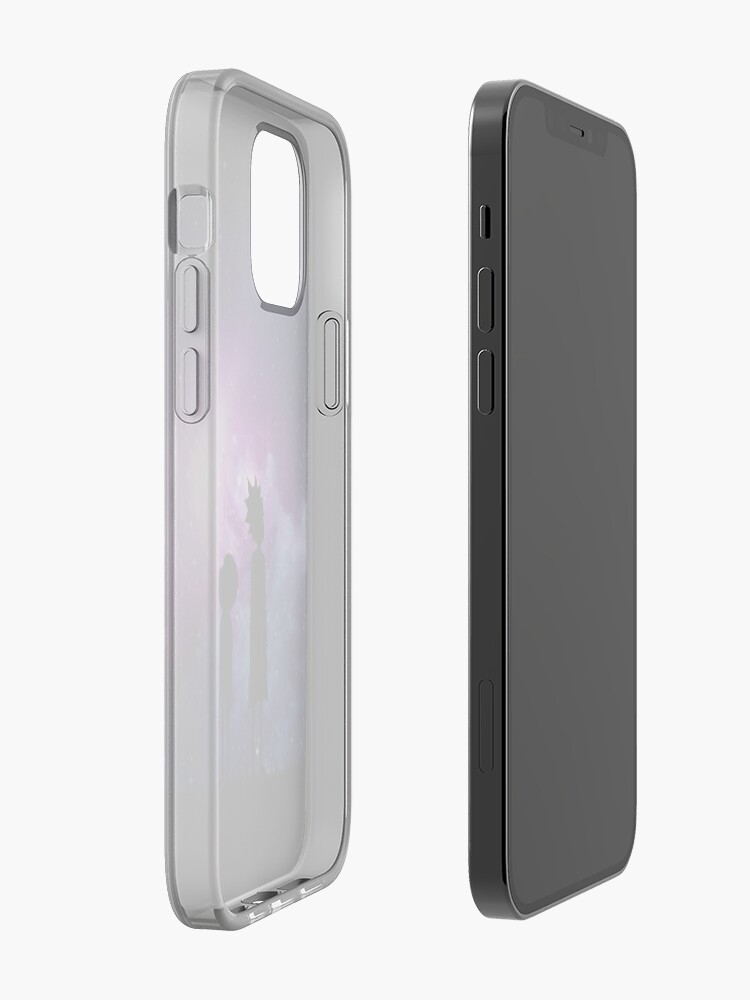 Alternate view of Minimalist Rick and Morty Space Design iPhone Case & Cover