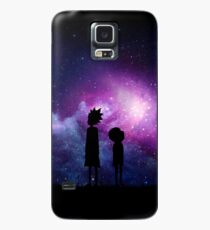 Minimalist Rick and Morty Space Design Case/Skin for Samsung Galaxy