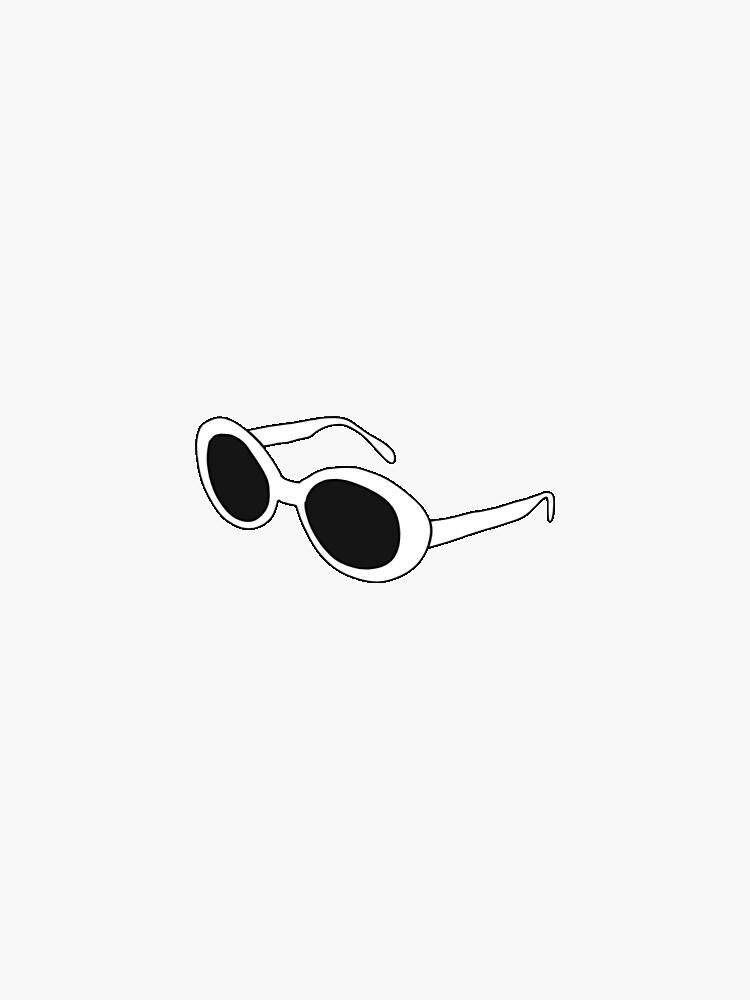 "Clout Goggles" Sticker by jmac2000 | Redbubble