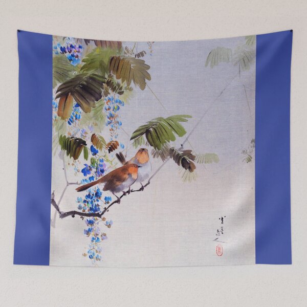 Item preview, Birds and Flowers (Restored Japanese Painting) designed and sold by PromoteProgress.