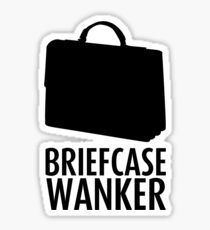 Inbetweeners - Briefcase Wanker! Sticker