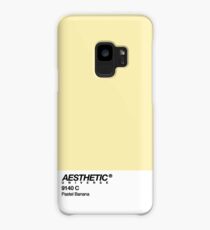AESTHETIC UNIVERSE PASTEL BANANA DESIGN Case/Skin for Samsung Galaxy