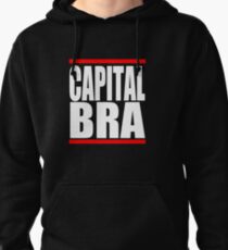 Capital Bra Block Logo Black Pullover Hoodie