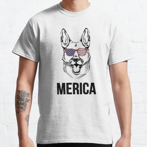 German Shepard Merica Classic T-Shirt