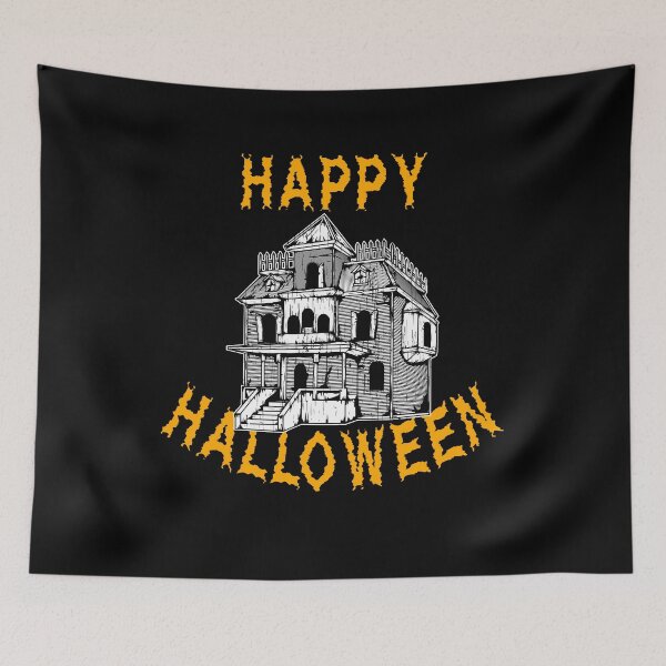 Item preview, Haunted House Halloween Holiday T shirt designed and sold by we1000.