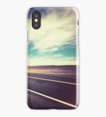 Road in the Desert iPhone Case/Skin