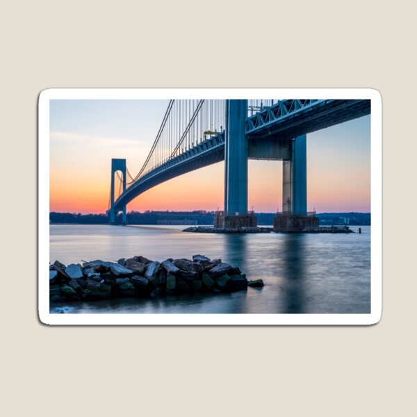 Item preview, Verrazzano-Narrows bridge in Brooklyn and Staten Island, NYC designed and sold by quietbits.