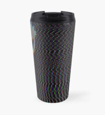 Taza de viaje Nadie existe a propósito. AKA Pixel Rick.