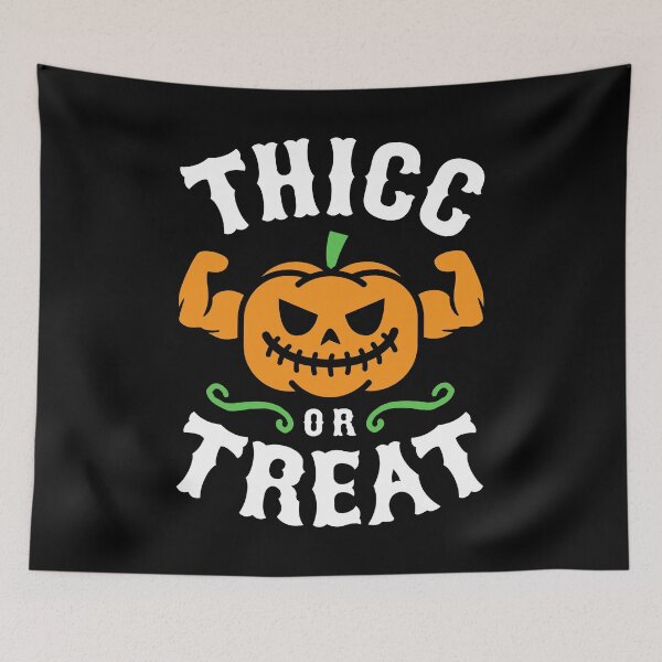 Item preview, Thicc Or Treat designed and sold by Brogress Project.