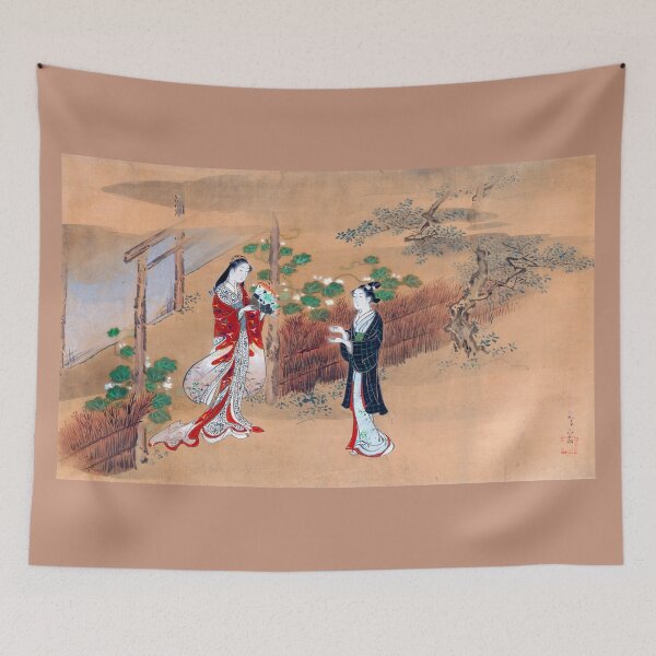 Item preview, Evening Faces (Restored Japanese Painting) designed and sold by PromoteProgress.