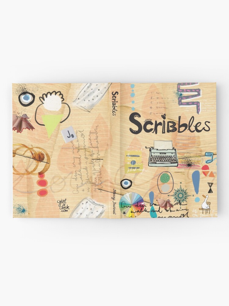 Thumbnail 2 of 3, Journal, Scribbles! designed and sold by GirlandDuck.