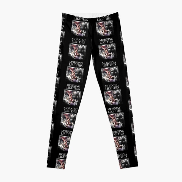 Crazy Hahaha Blood Leggings by JumperCat