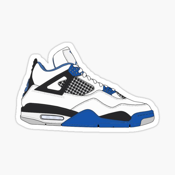 Air Jordan IV (4) "Motorsport" Sticker