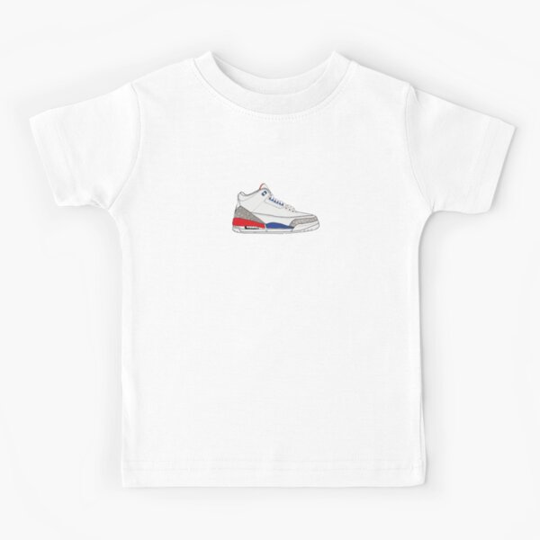 Kids Air Jordan T-shirt Black Red