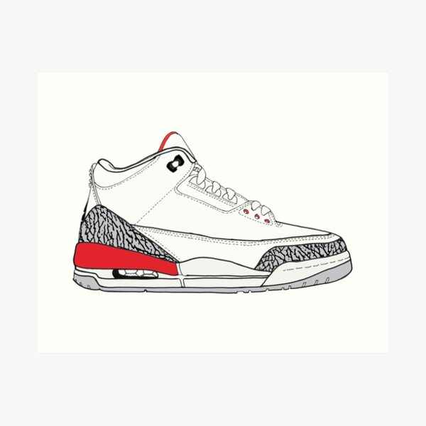 Jordan 3 Drawing For Sale Off 69%