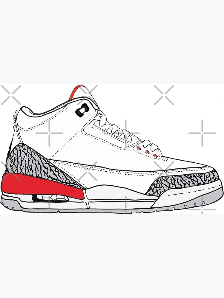 Orders air jordan 3 drawing