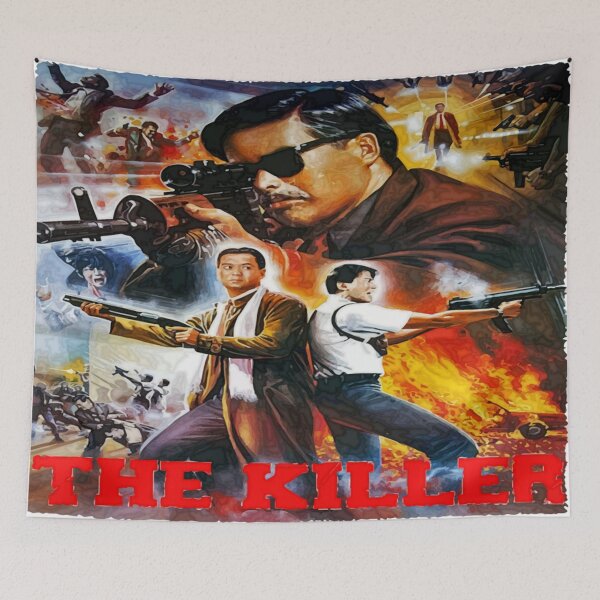 Item preview, The killer - Chow Yun Fat - John Woo - Danny Lee - Hong Kong Action Poster Style designed and sold by 108dragons.