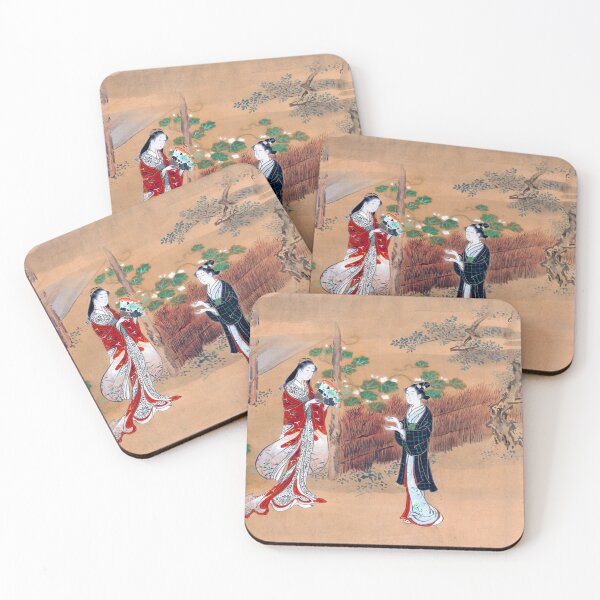 Item preview, Evening Faces (Restored Japanese Painting) designed and sold by PromoteProgress.