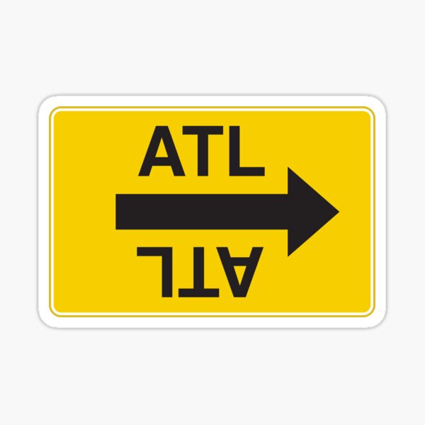 Item preview, Atlanta Movie Shooting Sign designed and sold by markolisinac.