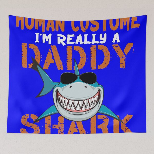 Item preview, Human Costume Daddy Shark Halloween Costume T-Shirt designed and sold by Hananiah Merch.