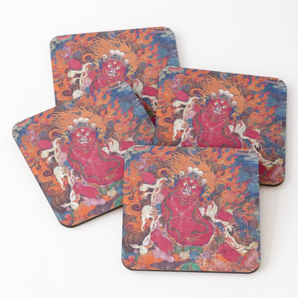 Item preview, Guru Dragpo (Tibetan Buddhism, Restored Artwork) designed and sold by PromoteProgress.
