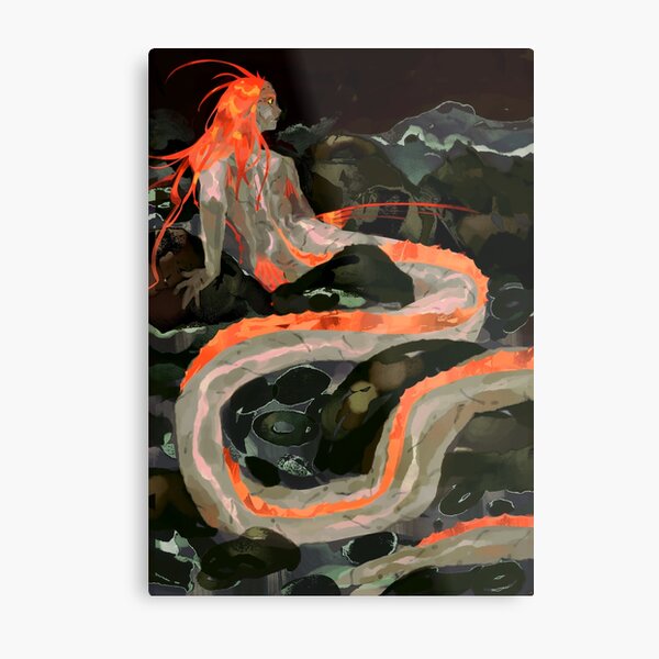 oarfish mermaid Metal Print