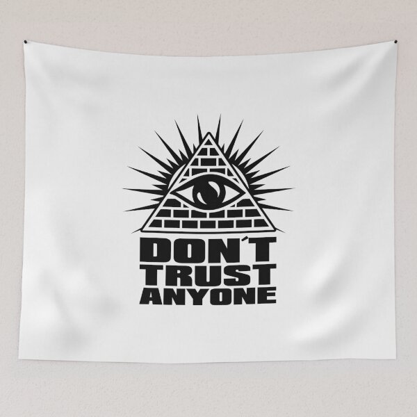 Item preview, Don't trust anyone designed and sold by dynamitfrosch.