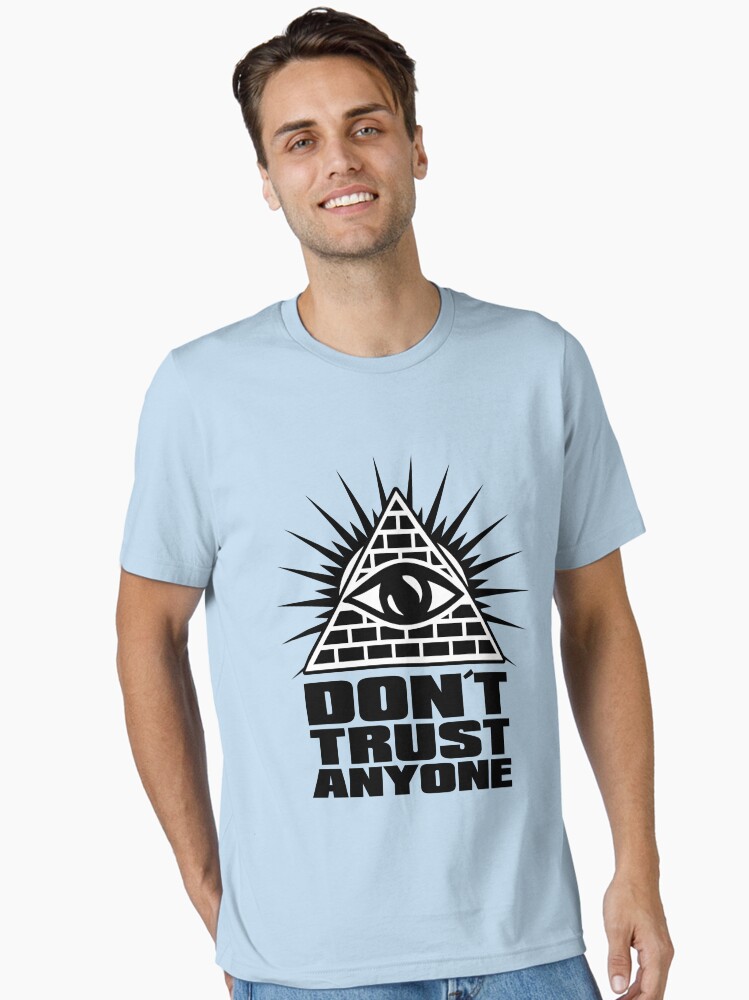 Thumbnail 2 von 7, Essential T-Shirt, Don´t trust anyone designt und verkauft von dynamitfrosch.