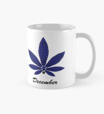 Birthstoned Leaf of Month, December Tanzanite Classic Mug