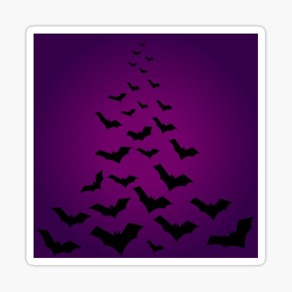 #27 Bats Pegatina