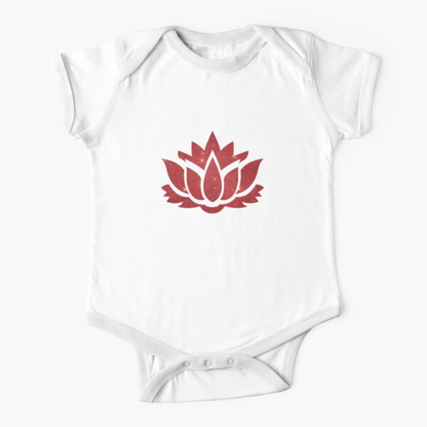 Body Para Bebe Flor De Loto De Thejollymarten Redbubble