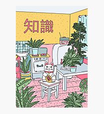 Maneki-Pflanzen Fotodruck